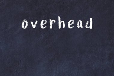 Üzerinde el yazısıyla yazılmış yazı tahtasının olduğu üniversite tahtası.