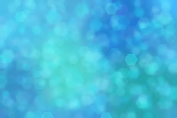 Beautiful Harmonic Background Gradient Dark Light Blue Hexagon Shaped Spots — Stock Photo, Image