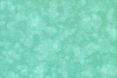 Soyut altıgen şekilli arkaplan. Aquamarine renkli benekler.