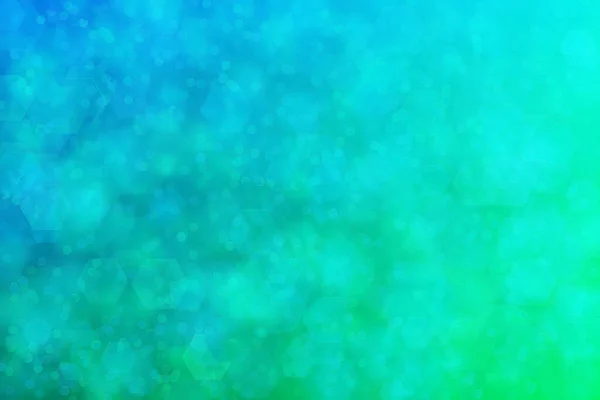 Altıgen Şekilli Arkaplan Maviden Yeşile Geçiş Ile Soyut Arkaplan — Stok fotoğraf