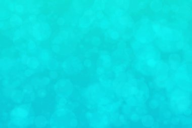 Soyut turkuaz arka plan. Bulanık noktalar bokeh.
