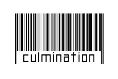 Dijitalleştirme kavramı. Altında yazıt zirvesi bulunan siyah yatay çizgilerin barkodu.