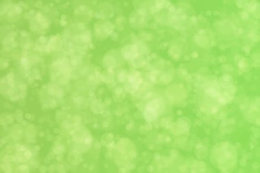 Doğal yeşil soyut arkaplan. Yumuşak ışık odaklı noktalar