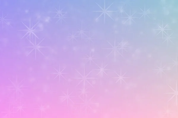 Schöne Sanfte Abstrakte Sternförmige Bokeh Violett Und Rosa Hintergrund — Stockfoto