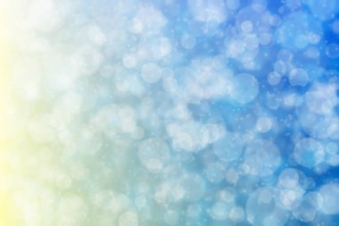 Bokeh ile soyut bir arkaplan. Yumuşak ışık odaklı noktalar.