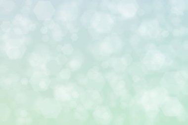 altıgen şekilli bokeh benekleri ile odaklanmış gri soyut arkaplan