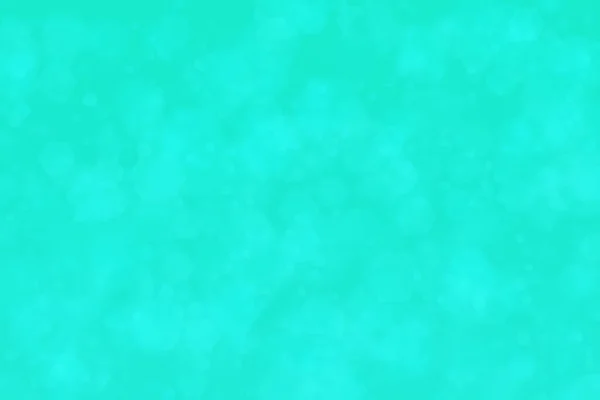 青と緑の抽象的な背景に六角形のボケのスポットがある — ストック写真