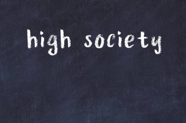 Sayfa başlığı yüksek sosyete yazısıyla tarayıcı penceresini kapatmanın tebeşir çizimi  