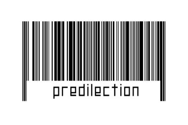 Dijitalleştirme kavramı. Altında yazı tercihi olan siyah yatay çizgilerin barkodu.