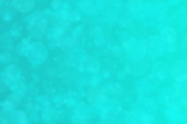 turkuaz soyut çıkarılmış arkaplan, daire şeklinde bokeh deseni.