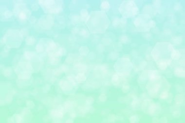 Yumuşak pastel renklere sahip soyut arkaplan, altıgen şekilli bokeh