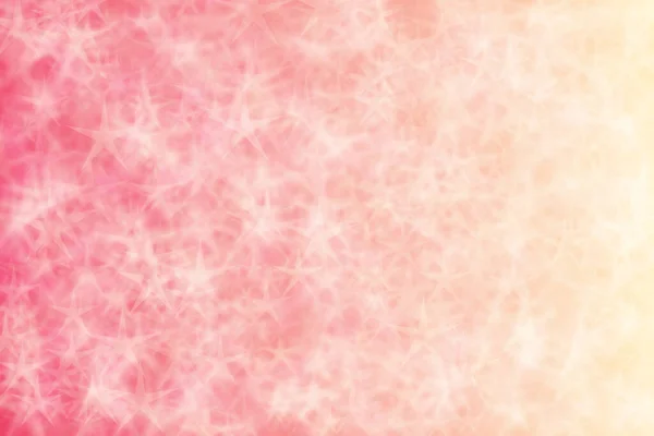 Ροζ Και Μπεζ Αφηρημένη Defocused Φόντο Αστέρι Σχήμα Bokeh Κηλίδες — Φωτογραφία Αρχείου