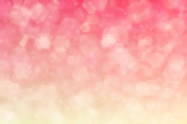 Mooie Abstracte Achtergrond Sweet Pink Tot Beige Verloop Zeshoekig Patroon — Stockfoto
