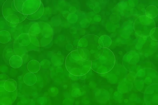 Ярко Зеленый Фон Размытых Пятен Ослабленный Абстрактный Боке — стоковое фото