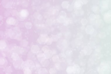 Gri soyut odaklanmış arkaplan, altıgen şekilli bokeh deseni.