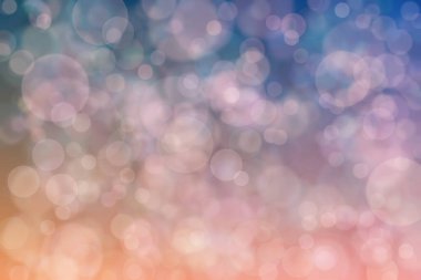 Bokeh ile soyut bir arkaplan. Yumuşak ışık odaklı noktalar.