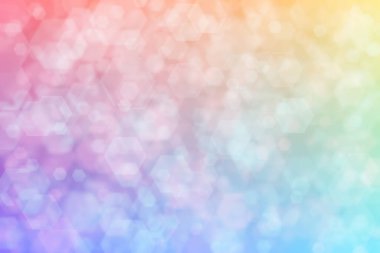 Bokeh ile soyut bir arkaplan. Yumuşak ışık odaklı noktalar.