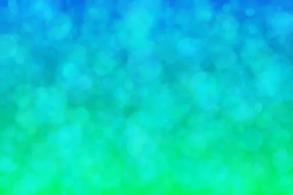Зелений Синій Абстрактний Дефокусований Фон Плямами Боке — стокове фото