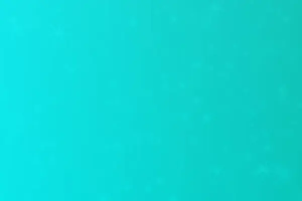 Turquoise Abstracte Gedecentreerde Achtergrond Met Ster Vorm Bokeh Vlekken — Stockfoto
