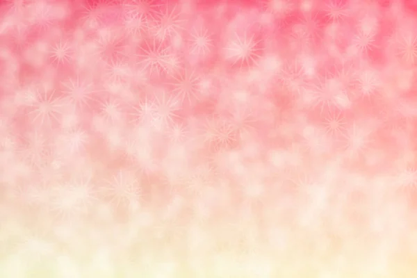 Fondo Color Melocotón Con Forma Estrella Bokeh Gradiente Rosa Beige — Foto de Stock