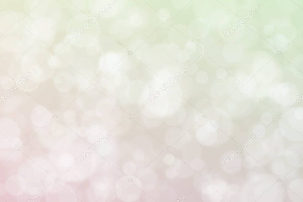 Pale pastel colored abstract background. Soft bokeh.
