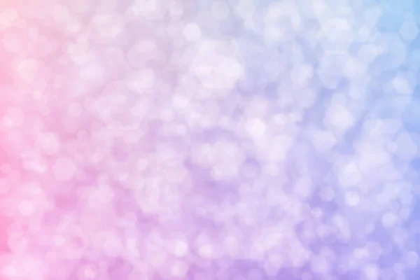 Abstract colored background, violet and pink gradient transitions and hexagon shaped spots.