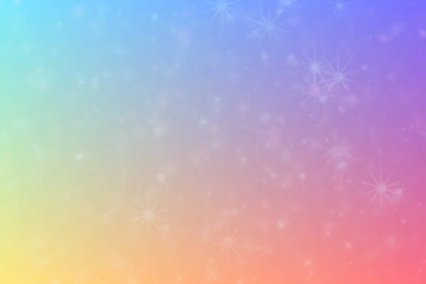 Pink Blue Abstract Defocused Background Star Shape Bokeh Spots — Stock Photo, Image