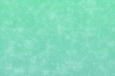 Aquamarine soyut çözünmüş arkaplan, yıldız şekli bokeh deseni.