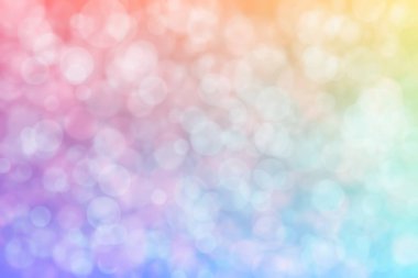 Bokeh ile soyut bir arkaplan. Yumuşak ışık odaklı noktalar.
