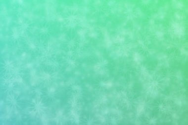 Aquamarine soyut çözünmüş arkaplan, yıldız şekli bokeh deseni.