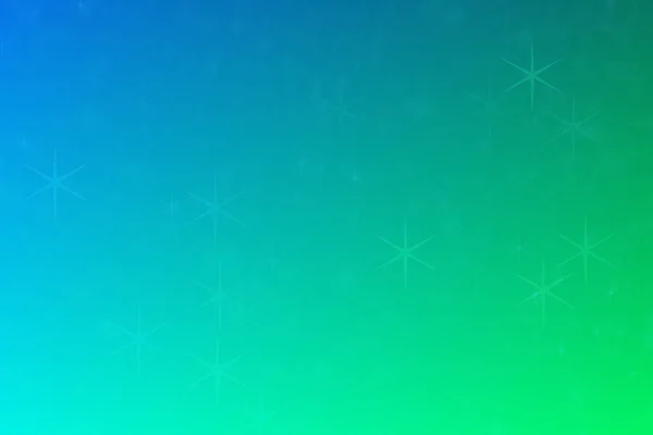 Зеленый Синий Абстрактные Фон Переходом Цвета Зеленого Синему Звездообразные Пятна — стоковое фото