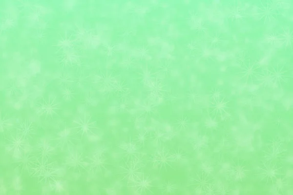 Luz Verde Abstrato Desfocado Fundo Estrela Forma Bokeh Padrão — Fotografia de Stock