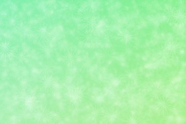 açık yeşil soyut odaklanmış arkaplan yıldız şekli bokeh benekleri ile