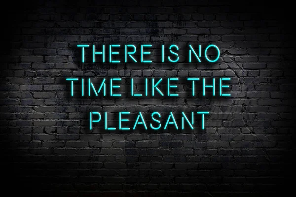 Smart Motivational Quotation Neon Sign Brick Wall Darkness — Stock Photo, Image