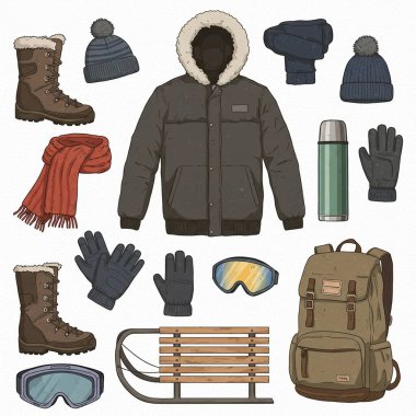 İş ve pazarlama bilgi sahneleri sunumlar için düz vektör olarak ayarlandı.