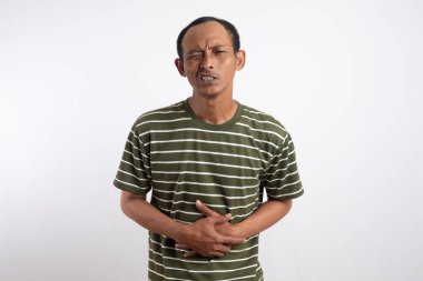 Yüz, mide ağrısını, karın ağrısını ifade eder.