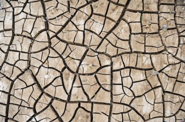land with dry cracked ground clipart