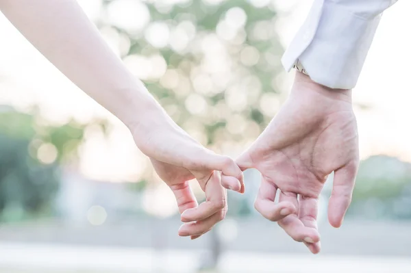 Promette Essere Mano Nella Mano — Foto Stock