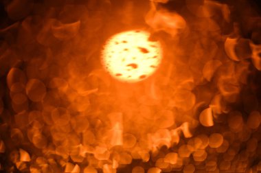 Gece renkli soyut bokeh