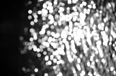 Gece renkli soyut bokeh