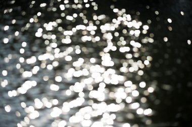 Gece renkli soyut bokeh