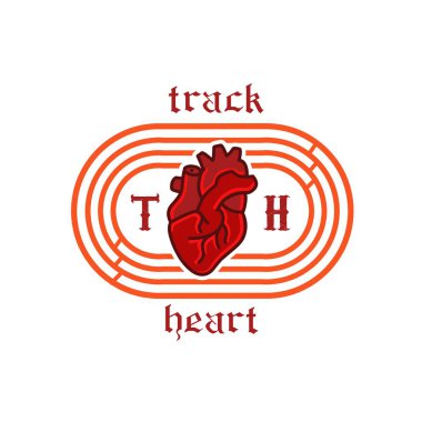 Parça Alanı ve Kalbi Çalışan Sembol Yazdırma, Giyinme, Moda vs. için Mükemmel