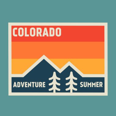 Günbatımında Colorado Dağ Hatları Gökyüzü Sahnesi Yazdırma, Giydirme vs. için Mükemmel