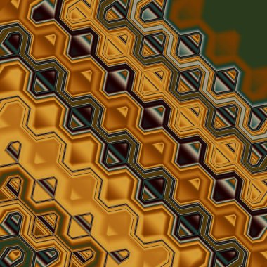 Soyut resim, renkli grafik ve kumaş için bir model olarak kullanılabilmesi için halılar