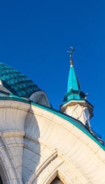 Kubbe ve Minare Qol Şerif Camii. Kazan kremlin. Architectu