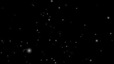 Çapraz Sol Karlı Animasyon Örtüsü, Kış ve Noel Açısına Düşen Kar Taneleri