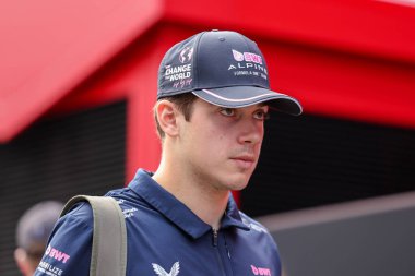 Macaristan GP GP GP F1 2025 17 Ekim 'de Macaristan' ın Budapeşte kentinde - Williams Formula 1 Franco Colapinto sürücüsü