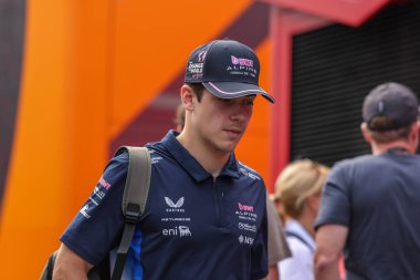 Macaristan GP GP GP F1 2025 17 Ekim 'de Macaristan' ın Budapeşte kentinde - Williams Formula 1 Franco Colapinto sürücüsü