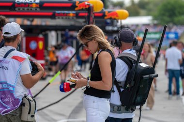 Macaristan GP GP GP F1 2025 17 Ekim 'de Budapeşte, Macaristan - Formula 1 Sangiorgio Sky Sport F1