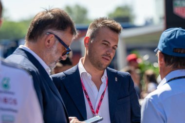 Macaristan GP GP GP F1 2025 17 Ekim 'de Budapeşte, Macaristan - Formula 1 